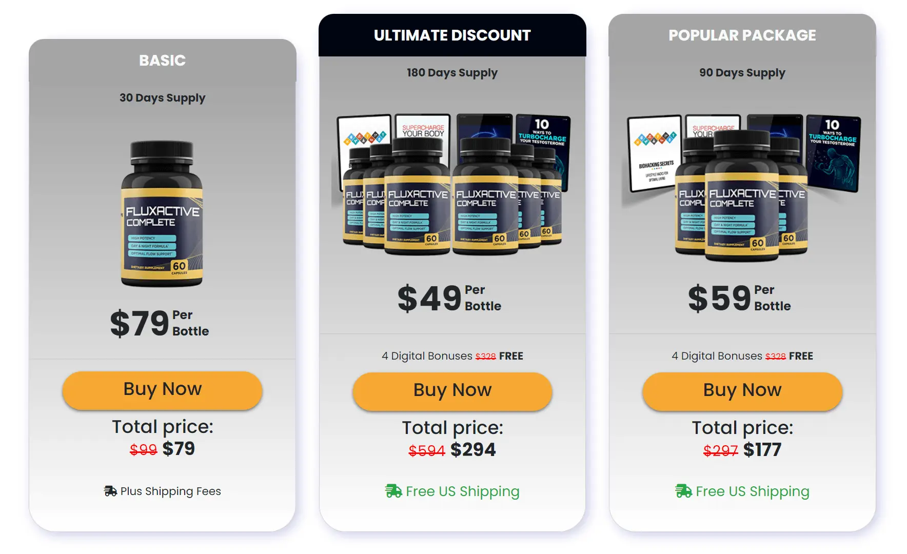 Buy Fluxactive Complete 6 Bottles